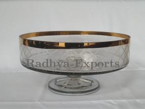 Round Tray With Base